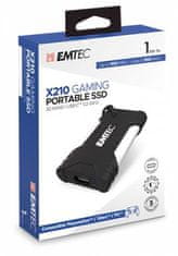 Emtec SSD (externí paměť) "X210G Gaming", 1TB, USB 3.2, ECSSD1TX210G
