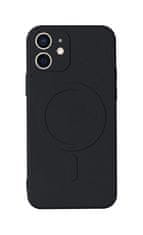 TopQ Kryt iPhone 12 s MagSafe černý 84976