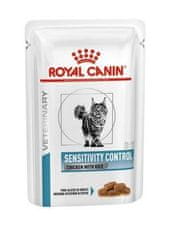 Royal Canin Royal Canin VHN Cat Sensitivity Chick 85 g kompletní dietní kapsička pro kočky