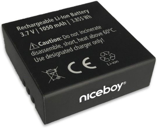 Niceboy Baterie 1050 mAh pro VEGA X Star