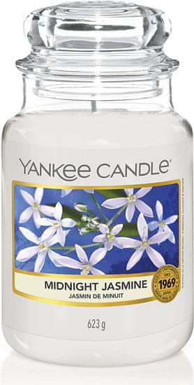Yankee Candle vonná svíčka Classic ve skle velká Midnight Jasmine 623 g