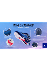 Mizuno Wave Stealth NEO - X1GA200020 Velikost: 12 UK / 47 EUR