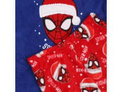 sarcia.eu Spiderman MARVEL Dárková sada: chlapecké pyžamo + ponožky, fleece, modrá, červená 18-24m 92 cm