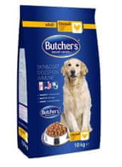 Butcher's Natural & Healthy Dog Dry with Chicken 10 kg granule pro psy s kuřecím masem