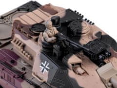 JOKOMISIADA Realistický vojenský tank Leopard střílí Rc0106