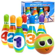 JOKOMISIADA Barevný bezpečný Bowling pro děti ZA2211