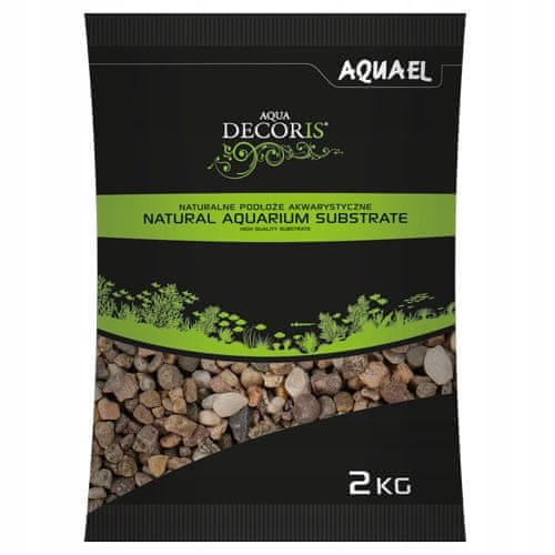 AQUAEL Aquael přírodní vícebarevný štěrk 5-10 mm 2 kg