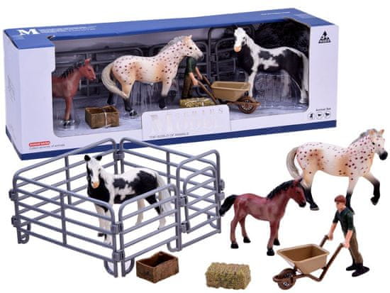 JOKOMISIADA Set koníků z farmy Animals figurek ZA2604