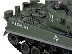 JOKOMISIADA Realistický německý tank Tiger střílí Rc0252 Zi
