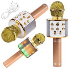 JOKOMISIADA Bezdrátový Karaoke Bluetooth mikrofon IN0150