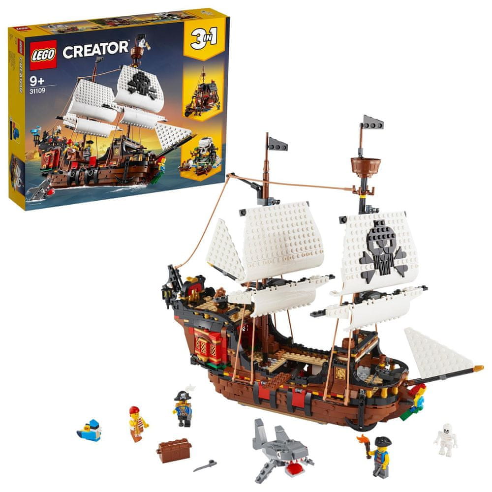 Levně LEGO Creator 31109 Pirátská loď