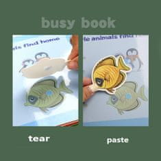 Cool Mango Dětská naučná kniha - čísla- QuietBook