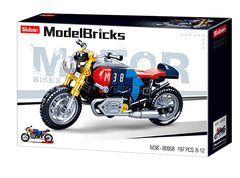 Sluban Model Bricks M38-B0958 Motorka Café racer M38-B0958