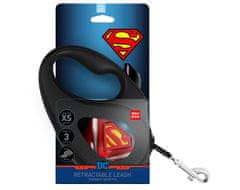 WAUDOG Samonavíjecí vodítko pro psa SUPERMAN 3 S modrá