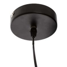 Atmosphera Závěsná lampa KATEL, O 38 cm, černé prolamované stínidlo