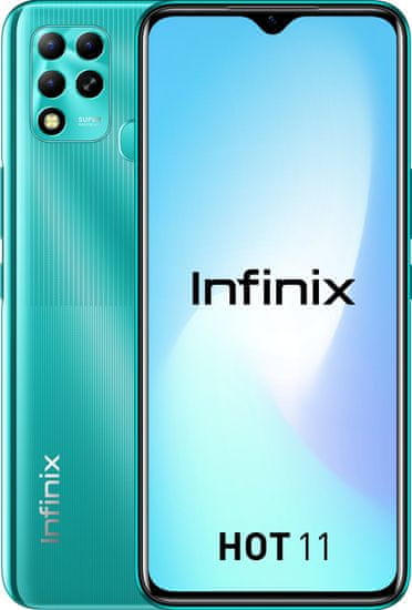 Infinix Hot 11, 4GB/64GB, Turquoise Cyan