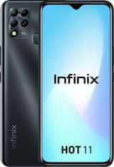 Infinix Hot 11, 4GB/64GB, Polar Black