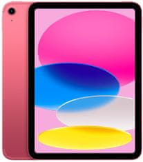 Apple iPad 2022, 256GB, Wi-Fi + Cellular, Pink (MQ6W3FD/A)