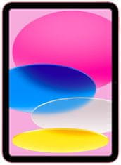 Apple iPad 2022, 256GB, Wi-Fi + Cellular, Pink (MQ6W3FD/A)