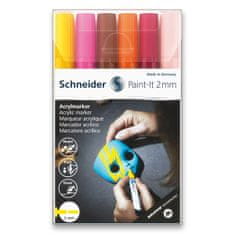 Schneider Akrylový popisovač Paint-It 310 souprava V3, 6 barev