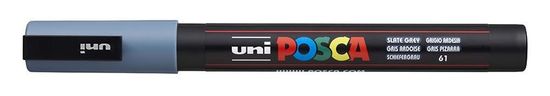 Uni-ball POSCA akrylový popisovač - břidlicově šedý 0,9 - 1,3 mm