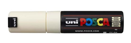 Uni-ball POSCA akrylový popisovač - smetanový 8 mm