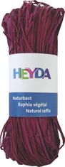 HEYDA Přírodní lýko - bordó 50 g