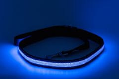 limaya Limaya led svítící vodítko pro psy Black 3D - Blue strip