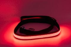 limaya Limaya led svítící vodítko pro psy Black 3D - Red strip