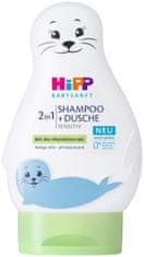 HiPP Babysanft Šampón "Vlasy & Tělo" Lachtan
