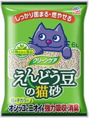 Japan Premium Rostlinná podestýlka Kokosové mléko s extraktem z bambusu a japonského čaje, 6 l