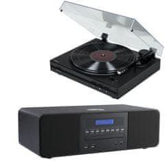 Stereo set / Digitální mini gramofonový systém THOMSON TT350 & MIC200