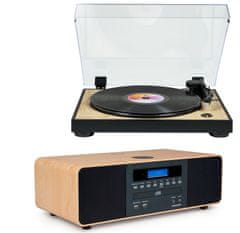 Thomson Stereo set / Digitální minisystém s gramofonem THOMSON TT300 & MIC202