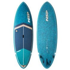 NSP paddleboard NSP DC Surf Wide 8'10''x32''x4 5/8' Coco/Blue One Size