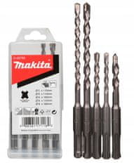 Makita 5 SDS + vrtáky do betonu 5 kusů D-00795