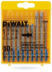 DeWalt 10 listů pro přímočarou pilu na kov DT2292