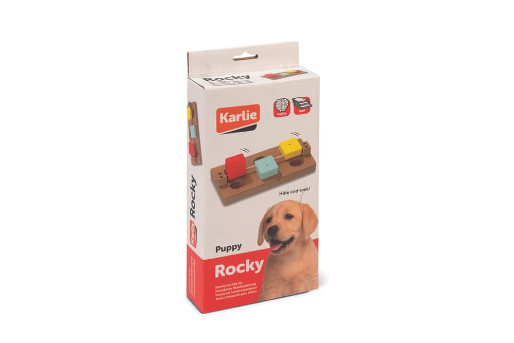 Levně Karlie Interaktivní hračka Rocky pro psy 23×12×4,2 cm
