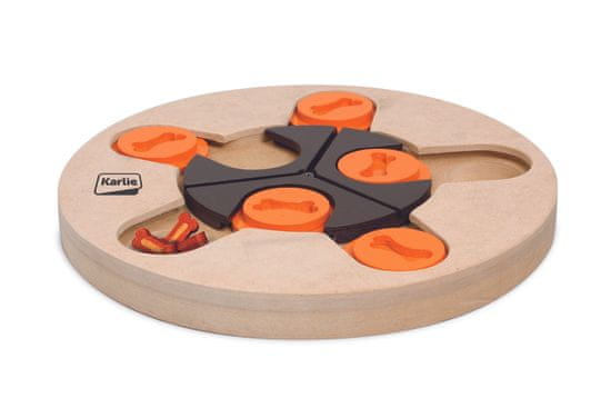 Karlie Interaktivní dřevěná hračka Athena 23 cm - rozbaleno