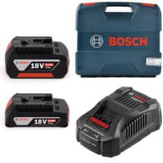 Bosch Šroubovák 18V 50Nm 1x2Ah 1x5Ah GSR 18V-50