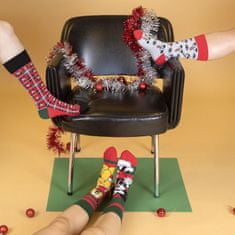Cerda Univerzální vánoční ponožky MICKEY MOUSE, Sada 3ks, velikost 40-46, 2200008653