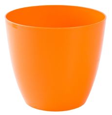Plastkon Obal Ella - lesklá oranžová 21 cm