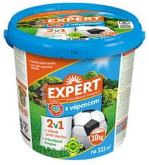 Expert Hnojivo trávníkové - 2v1 10 kg s vápencem