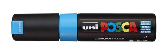 Uni-ball POSCA akrylový popisovač - tyrkysový 8 mm