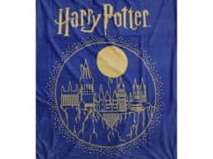 sarcia.eu Harry Potter Sada povlečení Fleece 230x220 cm, modrá, žlutá OEKO-TEX