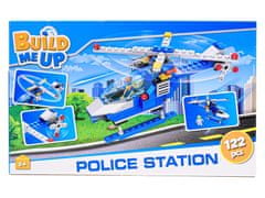 Mikro Trading BuildMeUp stavebnice - Police station 122 ks v krabičce