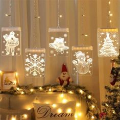 BEMI INVEST Vánoční 3D LED dekorace 5 motivů