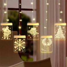BEMI INVEST Vánoční 3D LED dekorace 5 motivů