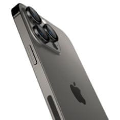 Spigen Optik.Tr 2x ochranné sklo na kameru na iPhone 14 Pro / 14 Pro Max, černé