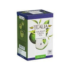 Tealia Soursop Green Tea, zelený čaj (20 sáčků)