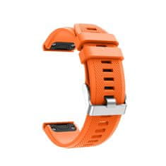 Drakero Silikonový řemínek FUN pro Garmin oranžový 22 mm PRCZ-4337